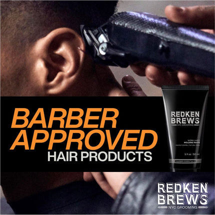 Redken Brews Men's Work Hard Molding Paste - 150ml