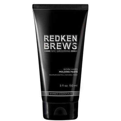 Redken Brews Men's Work Hard Molding Paste - 150ml