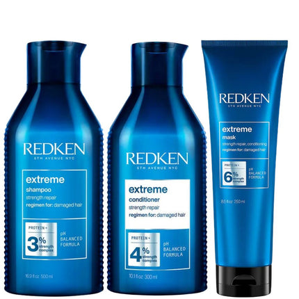 Redken Extreme Complete Care Set - 300ml+300ml+250ml