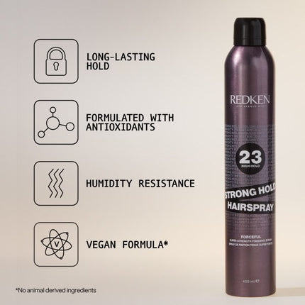 Redken Forceful 23 Strong Hold Hairspray - 400ml
