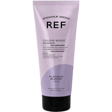 REF Colour Boost Platinum Blonde Masque - 200ml