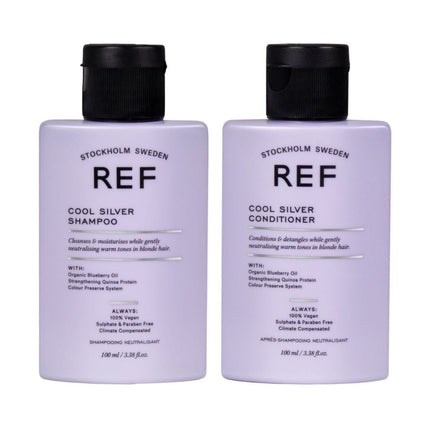 REF Cool Silver Duo Travelsize - 100ml + 100ml