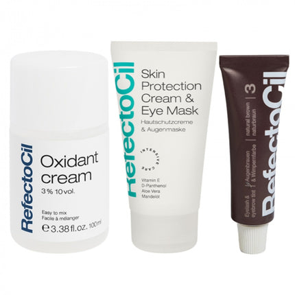 RefectoCil Wenkbrauwverf Kit 3 Natuurbruin