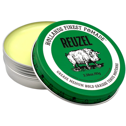 Reuzel Grease Medium Hold Pomade (Groen)