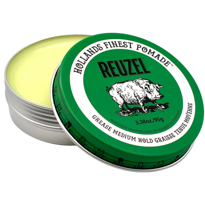 Reuzel Grease Medium Hold Pomade (Groen)