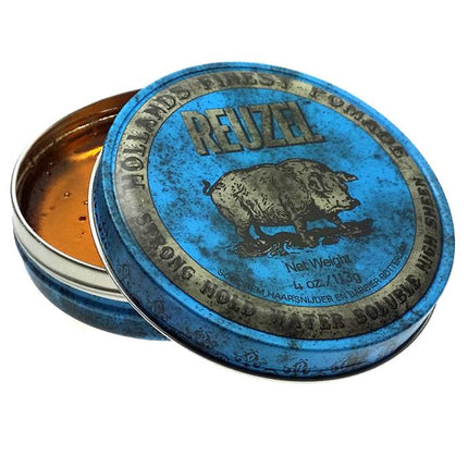 Reuzel Strong Hold Water Soluble Pomade (Blauw)
