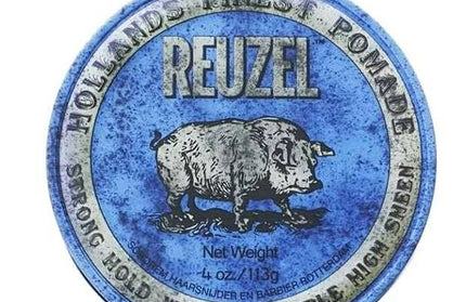 Reuzel Strong Hold Water Soluble Pomade (Blauw)