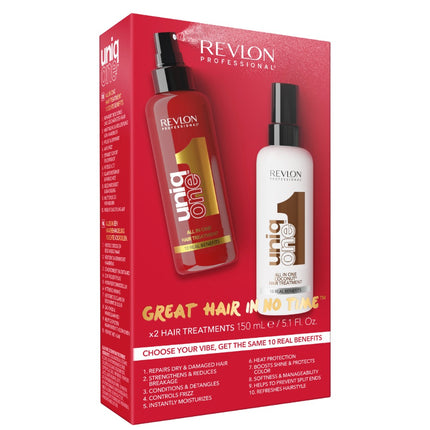 Revlon Uniq One Hair Treatment Duo Pack - 150ml