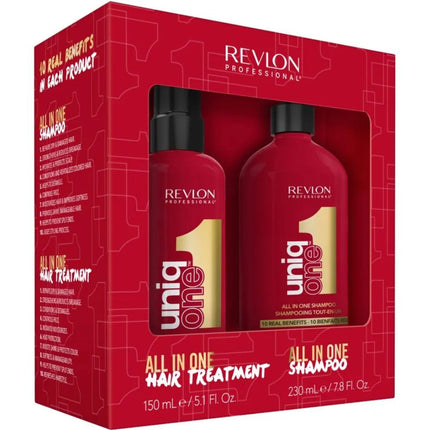 Revlon Uniq One Treatment en Shampoo Duopack - 150+230ml