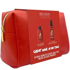 Revlon UniqOne Pouch 10-in-1 Treatment & Shampoo - 150 + 100ml