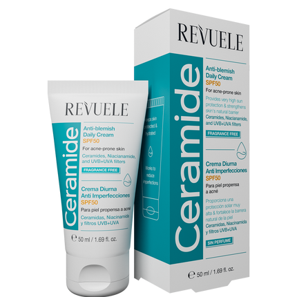 Revuele Ceramide Anti-Blemish Daily Cream SPF50 - 50ml