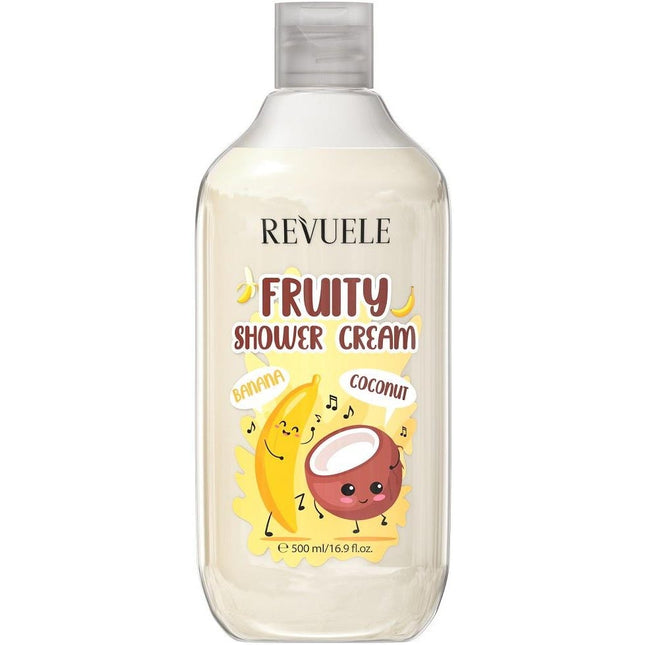Revuele Fruity Shower Cream Banana & Coconut - 500ml