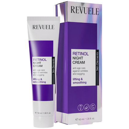 Revuele Retinol Anti Age Care Night Cream - 40ml