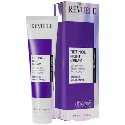 Revuele Retinol Anti Age Care Night Cream - 40ml