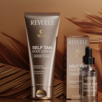 Revuele Self Tan Body Lotion Medium To Dark - 200ml
