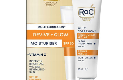 RoC Multi Correxion Revive + Glow Moisturiser SPF30 - 50ml