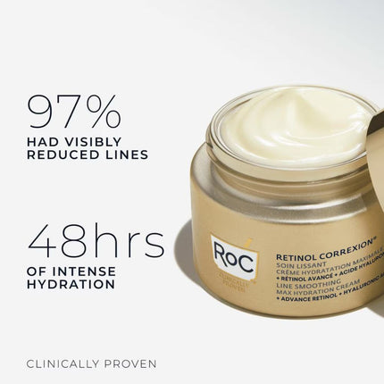 RoC Retinol Correxion Line Smoothing Max Hydration Cream  - 50ml