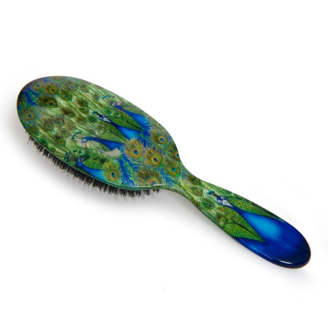 Rock & Ruddle Haarborstel Pauwen Groot