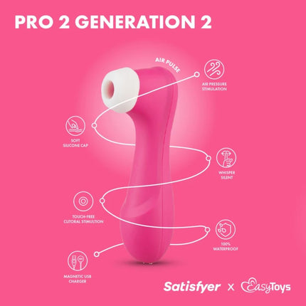 Satisfyer EasyToys x Satisfyer Pro 2 - Roze