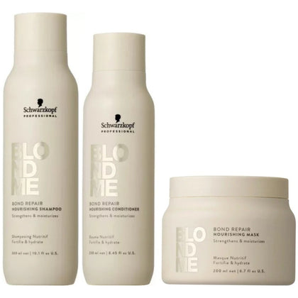 Schwarzkopf Blond Me Nourishing XL Set - 300+250+200ml