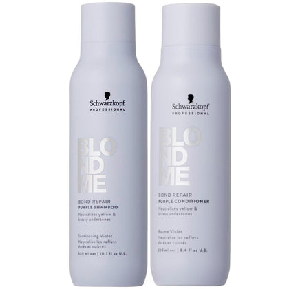 Schwarzkopf Blond Me Purple Toning Set- 300+250ml