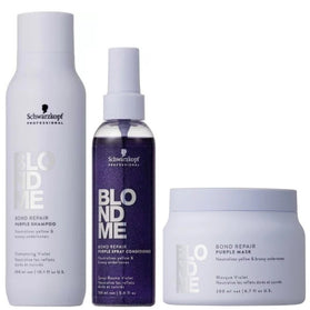 Schwarzkopf Blond Me Purple Toning XL Set - 300+150+200ml