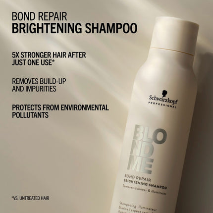 Schwarzkopf BlondMe Bond Repair Brightening Shampoo