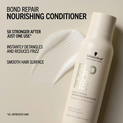 Schwarzkopf BlondMe Bond Repair Nourishing Conditioner