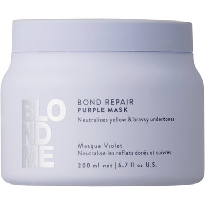Schwarzkopf BlondMe Bond Repair Purple Mask