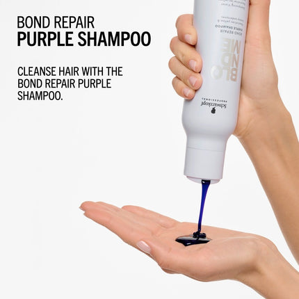 Schwarzkopf BlondMe Bond Repair Purple Shampoo