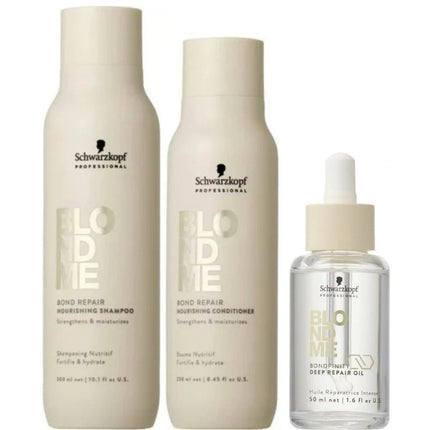 Schwarzkopf BLONDME Nourishing + Oil Set - 300+250+50ml