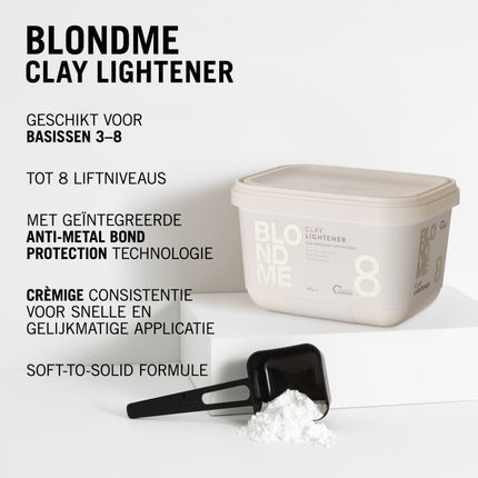 Schwarzkopf BLONDMEClay Lightener Blondeerklei - 350gr.