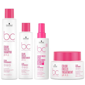 Schwarzkopf Bonacure Clean Performance Color Freeze Care XXL Set - 250+200+200+200ml