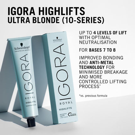 Schwarzkopf Igora Royal Highlifts Color Cream - 60ml