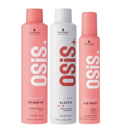 Schwarzkopf OSiS+ Elastic Volume Set Trio - 2x300+200ml