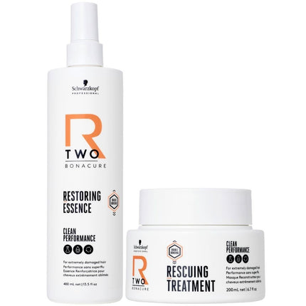 Schwarzkopf R-Two Prepare + Rescue Set - 400+200ml