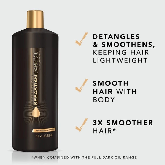Sebastian Dark Oil Lightweight Conditioner Liter - Sale
