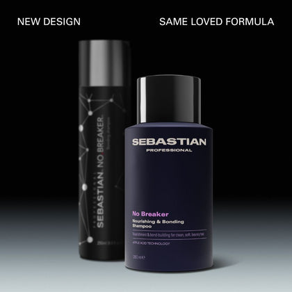 Sebastian No.Breaker Shampoo & Leave-In Cream Set - 280+145ml