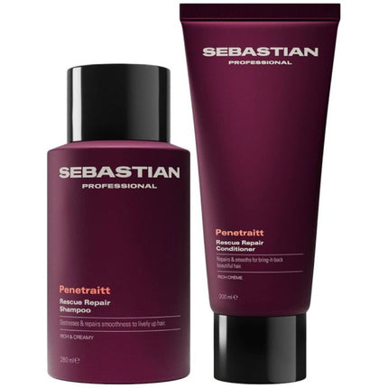 Sebastian Penetraitt Repair Shampoo & Conditioner Set - 280+200ml