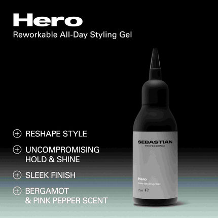 Sebastian SEB MAN The Hero Re-Workable Gel - 75ml