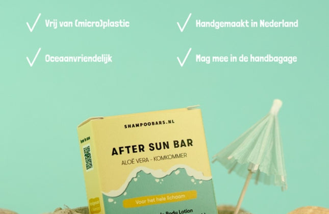 ShampooBars After Sun Aloë Vera & Komkommer - 45g
