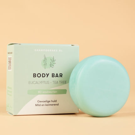 ShampooBars Body Bar Eucalyptus&Tea Tree Gevoelige Huid - 60g
