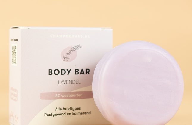 ShampooBars Body Bar Lavendel Ieder Huidtype - 60g