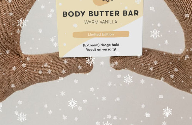 ShampooBars Body Butter Bar Warm Vanilla (extreem) droge huid - 45gr