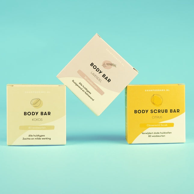 ShampooBars Body Lotion Bar Kokos Gevoelige Huid - 45g