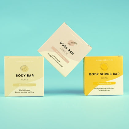ShampooBars Body Lotion Bar Kokos Gevoelige Huid - 45g