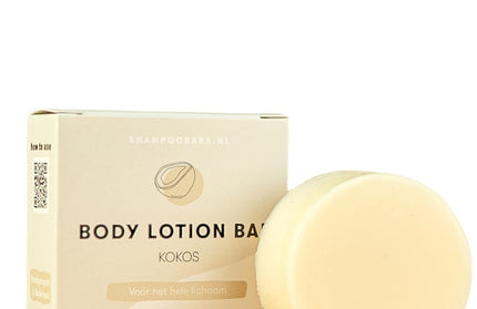 ShampooBars Body Lotion Bar Kokos Gevoelige Huid - 45g