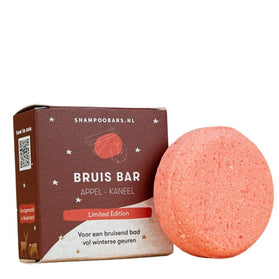ShampooBars Bruis Bar Appel Kaneel alle huidtypes - 60g