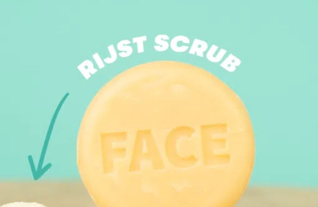 ShampooBars Face Scrub Bar Mango Papaja Alle Huidtypes - 60g