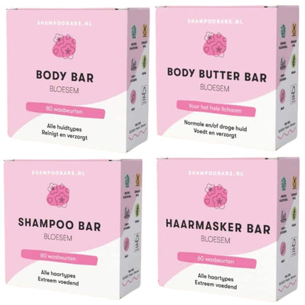 ShampooBars Giftbox Pink Shower - 2x60+2x45g